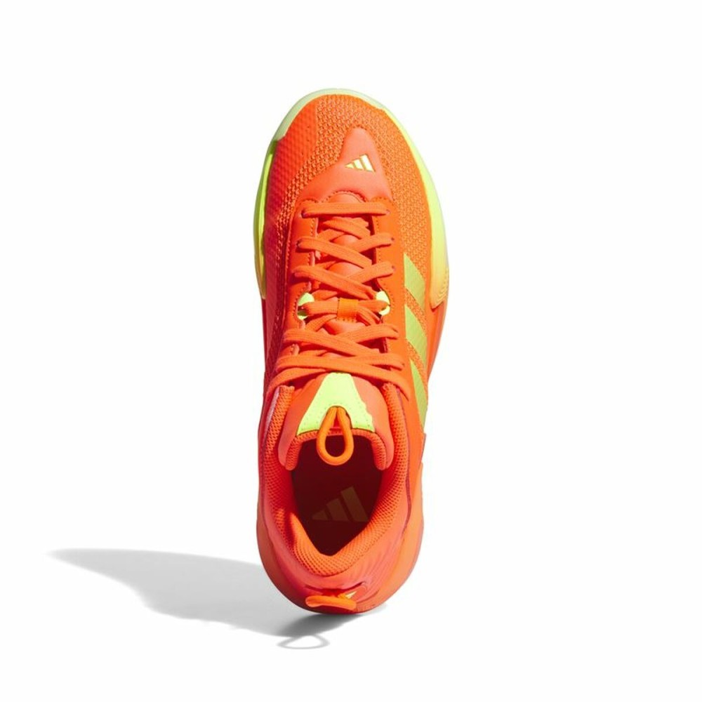 Basketball Shoes for Adults Adidas Exhibit Select Mid Orange