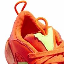 Basketball Shoes for Adults Adidas Exhibit Select Mid Orange