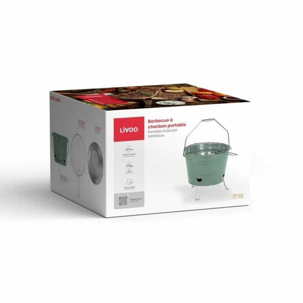 Barbecue Portable Livoo DOC327V Métal Acier