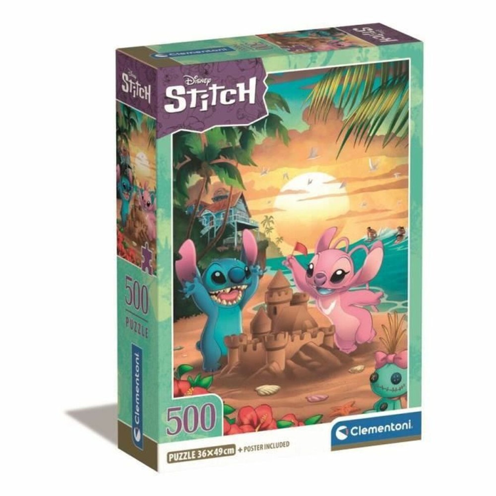 Puzzle Clementoni Stitch 500 Pièces