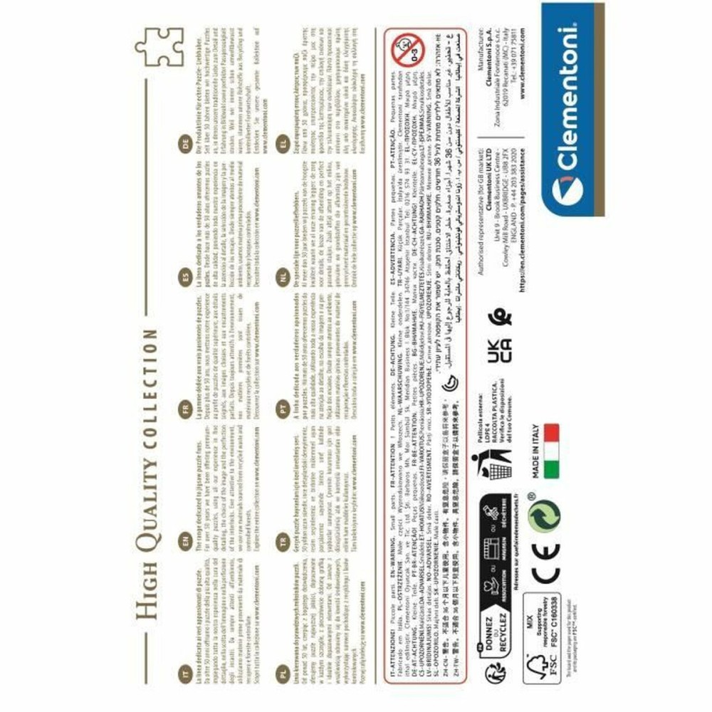 Puzzle Clementoni Stitch 500 Pièces