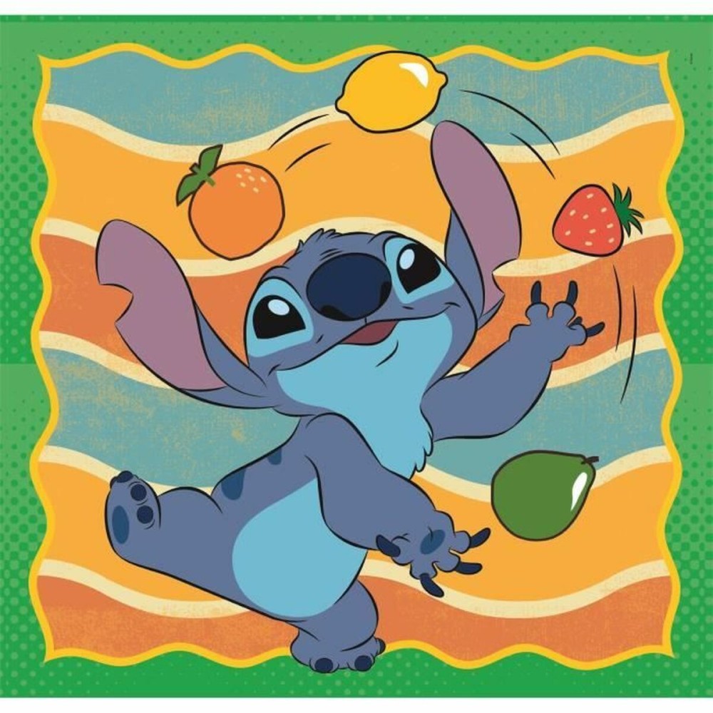 Puzzle Clementoni Stitch (3 Unités)