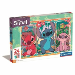 Puzzle Clementoni Stitch 24 Pièces (24 Unités)