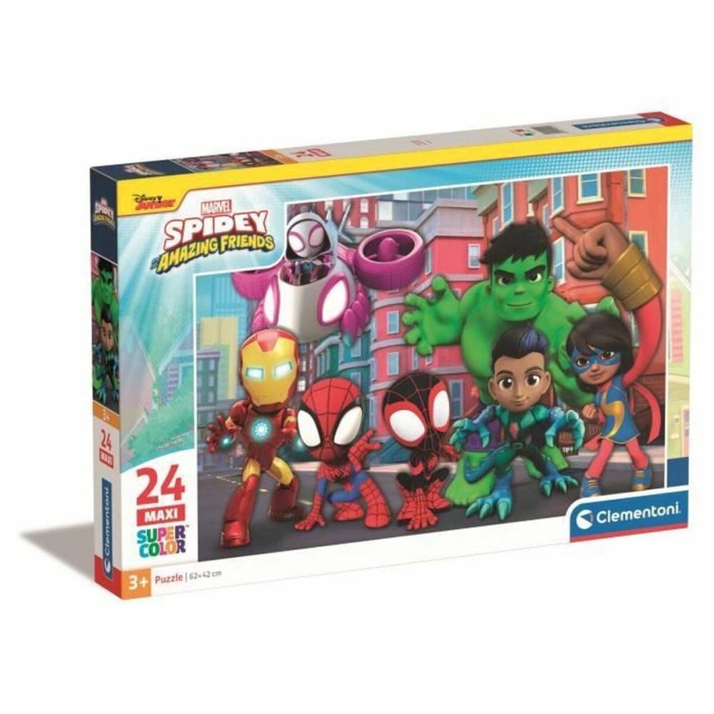 Puzzle Clementoni Spidey (24 Unités)