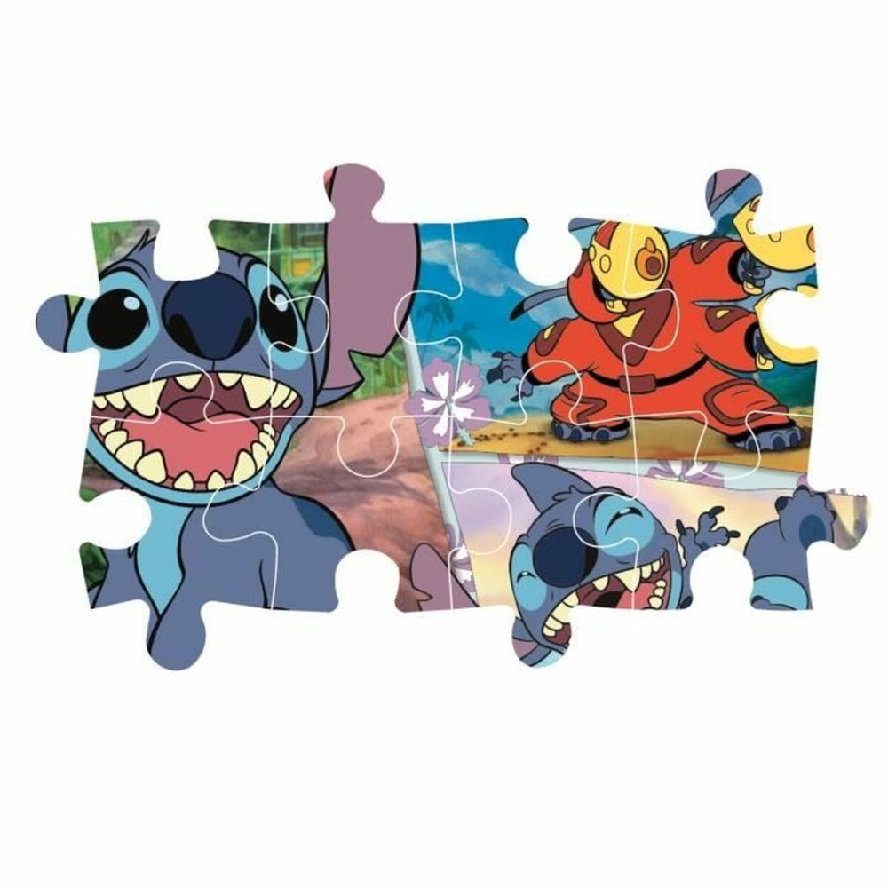 Puzzle Clementoni Stitch 104 Pièces (4 Unités)