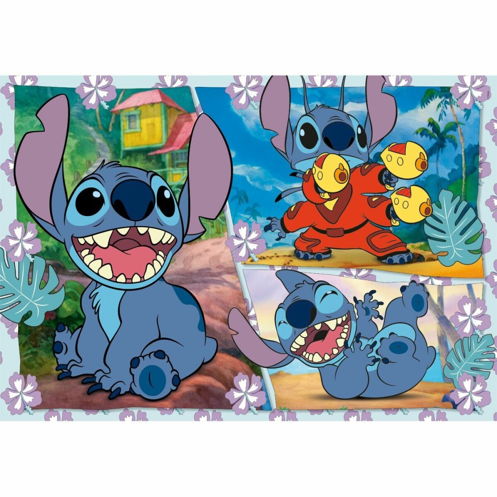 Puzzle Clementoni Stitch 104 Pièces (4 Unités)