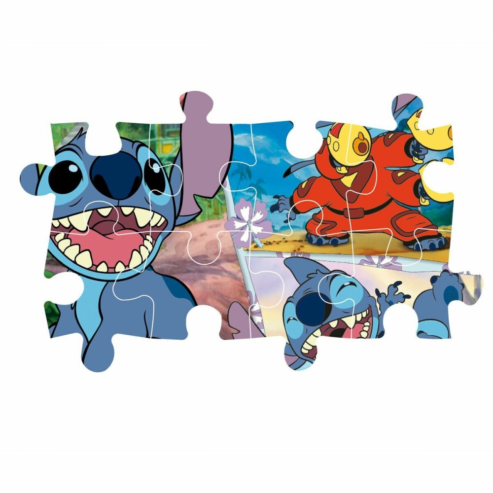 Puzzle Clementoni Stitch 104 Pièces (4 Unités)