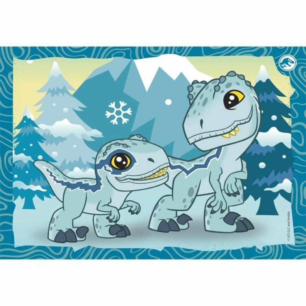 Puzzle Clementoni Jurassic World (4 Stück)