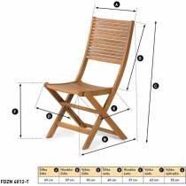 Garden chair Fieldmann FDZN 4012-T
