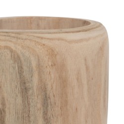 Vase Natural Paolownia wood 23 x 23 x 58 cm