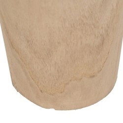 Vase Natural Paolownia wood 20 x 20 x 48 cm