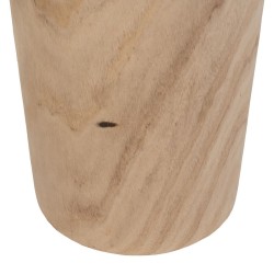 Vase Natural Paolownia wood 23 x 23 x 58 cm