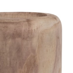 Vase Naturel Bois de paulownia 26 x 26 x 68 cm