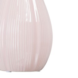 Vase Pink Ceramic 12,5 x 12,5 x 20,5 cm