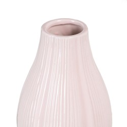 Vase Rosa aus Keramik 12,5 x 12,5 x 20,5 cm