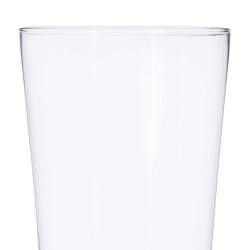 Vase Transparent Verre 12,5 x 8 x 25 cm