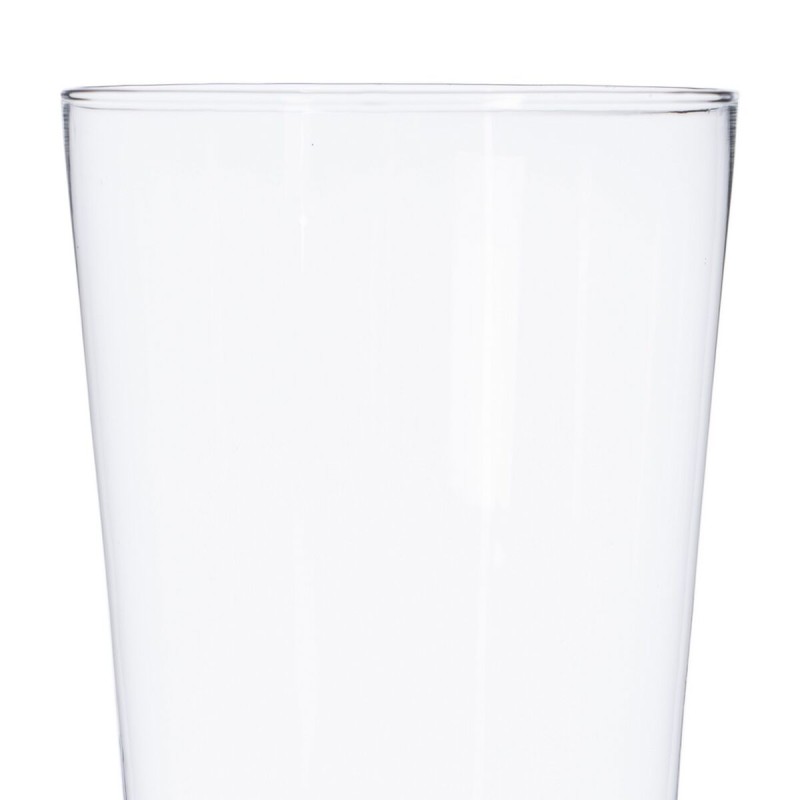 Vase Transparent Verre 12,5 x 8 x 25 cm