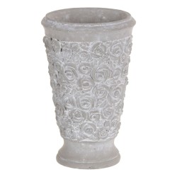 Cache-pot Gris Ciment 18 x 18 x 28 cm