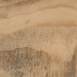 Satz Blumentöpfe natürlich Paulonia-Holz 43 x 43 x 44 cm (3 Stück)