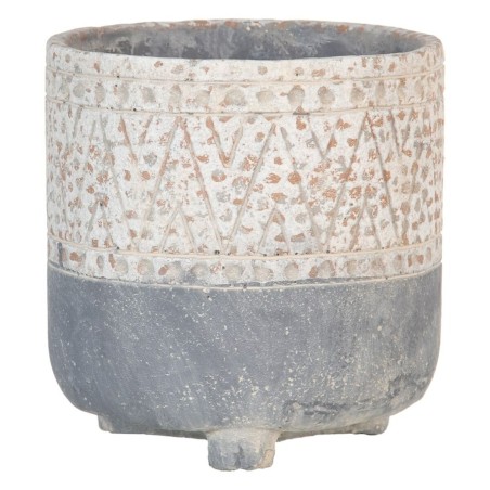 Cache-pot Gris Ciment 18 x 18 x 18,5 cm