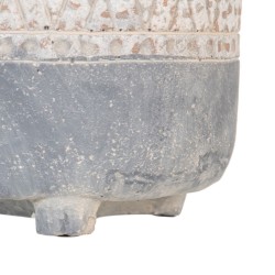 Cache-pot Gris Ciment 18 x 18 x 18,5 cm