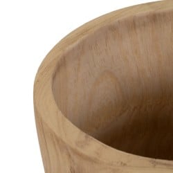 Set de pots de fleurs Naturel Bois de paulownia 32 x 32 x 32 cm (3 Unités)