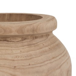 Cache-pot Naturel Bois de paulownia 26 x 36 x 47 cm