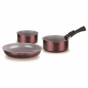Topfset Arthur Martin AM2503 Granatrot