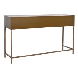 Console Home ESPRIT Doré Métal 125,5 x 37 x 77 cm