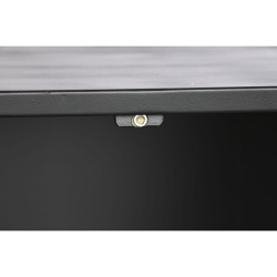 Chest of drawers Home ESPRIT Black Metal Loft 75 x 45 x 80 cm