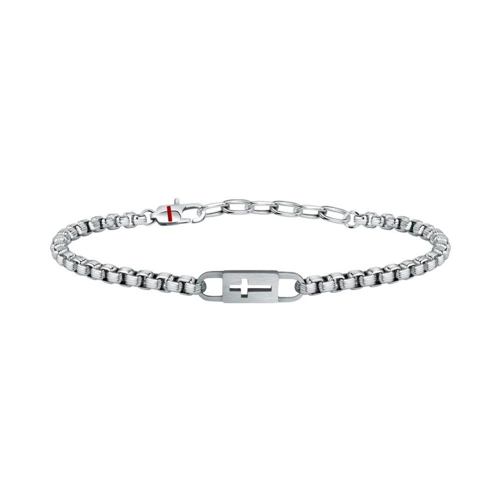 Herrenarmreif Sector SZS73 Silber Silberfarben