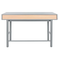 Desk Home ESPRIT Blue Grey MDF Wood 120 x 60 x 75 cm