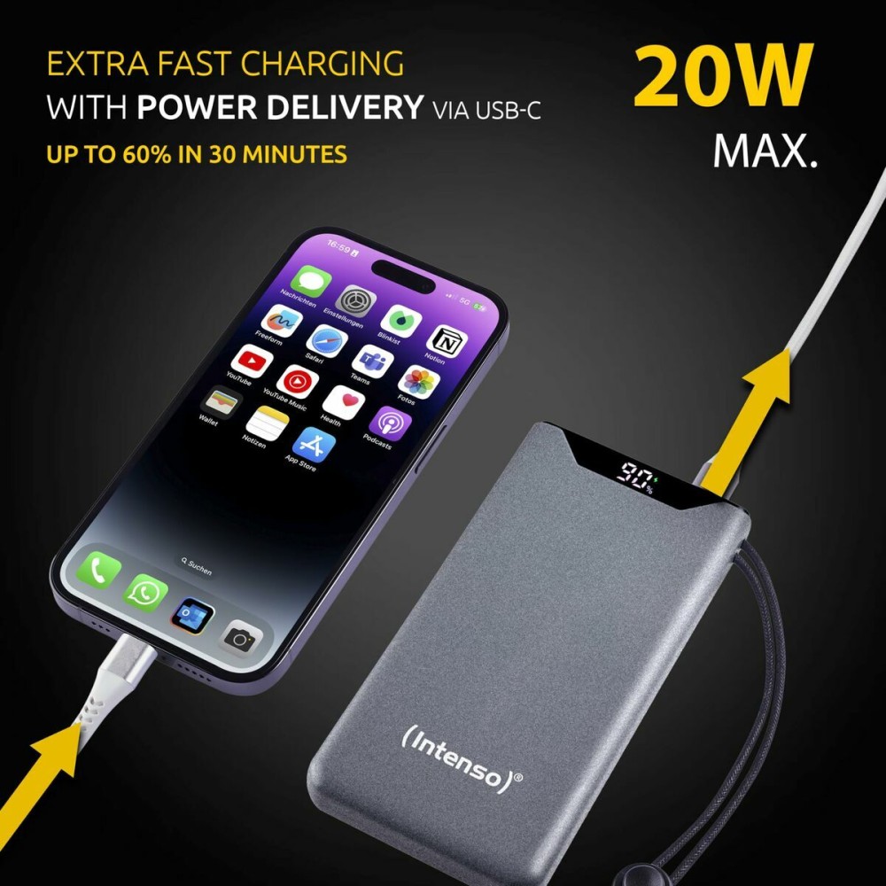 Powerbank INTENSO Grau 10000 mAh