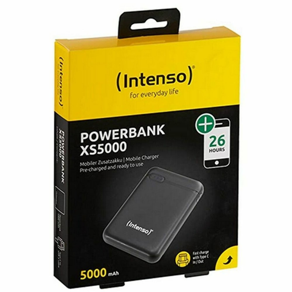 Powerbank INTENSO Schwarz 5000 mAh