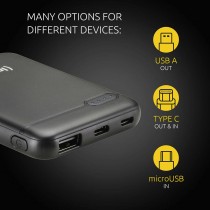 Powerbank INTENSO Schwarz 5000 mAh