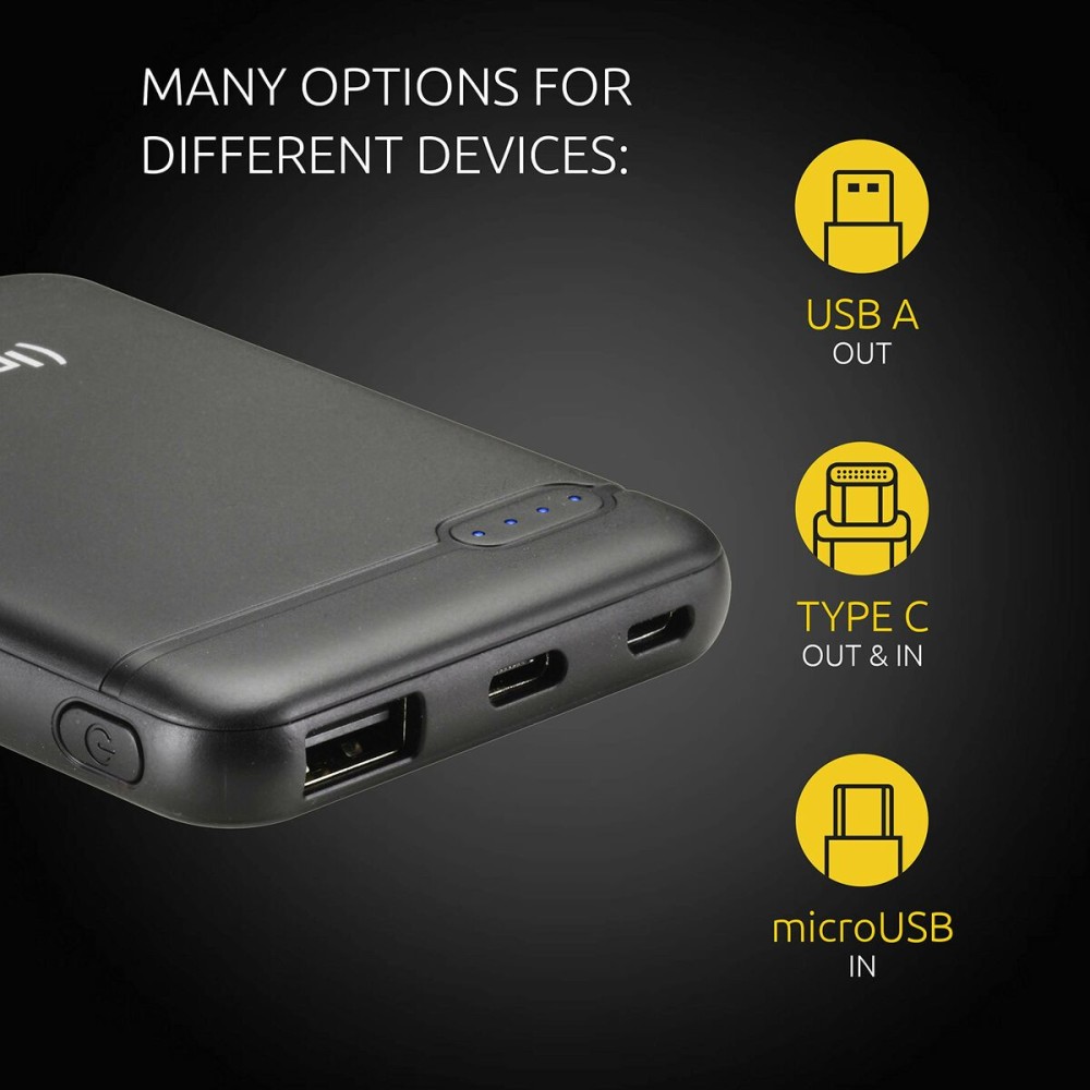 Powerbank INTENSO Schwarz 5000 mAh