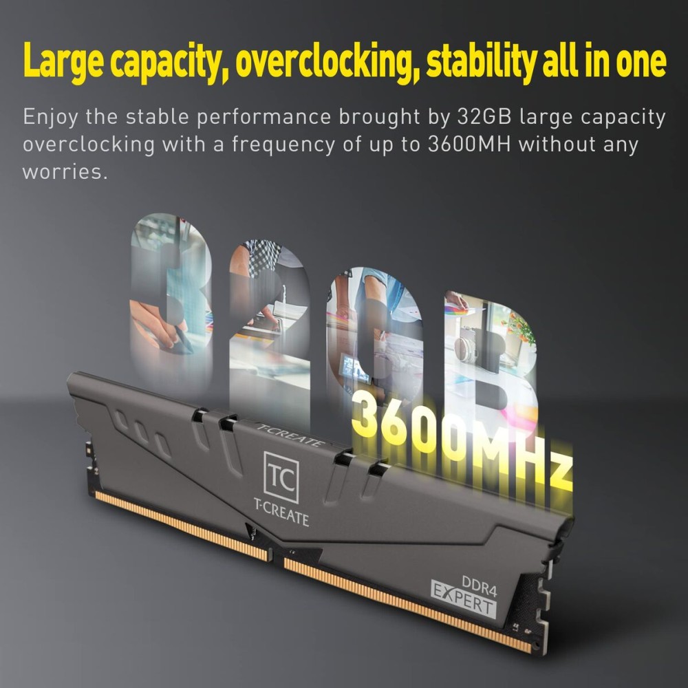 Mémoire RAM Team Group TTCED432G3200HC16FDC01 32 GB DDR4 3200 MHz CL16