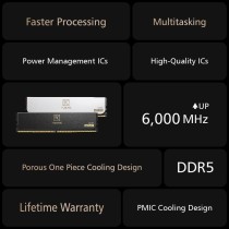 Mémoire RAM Team Group CTCED532G6000HC30DC01 32 GB DDR5 SDRAM DDR5 6000 MHz
