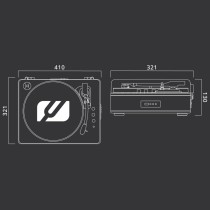 Tourne-disques Muse MT-106BT