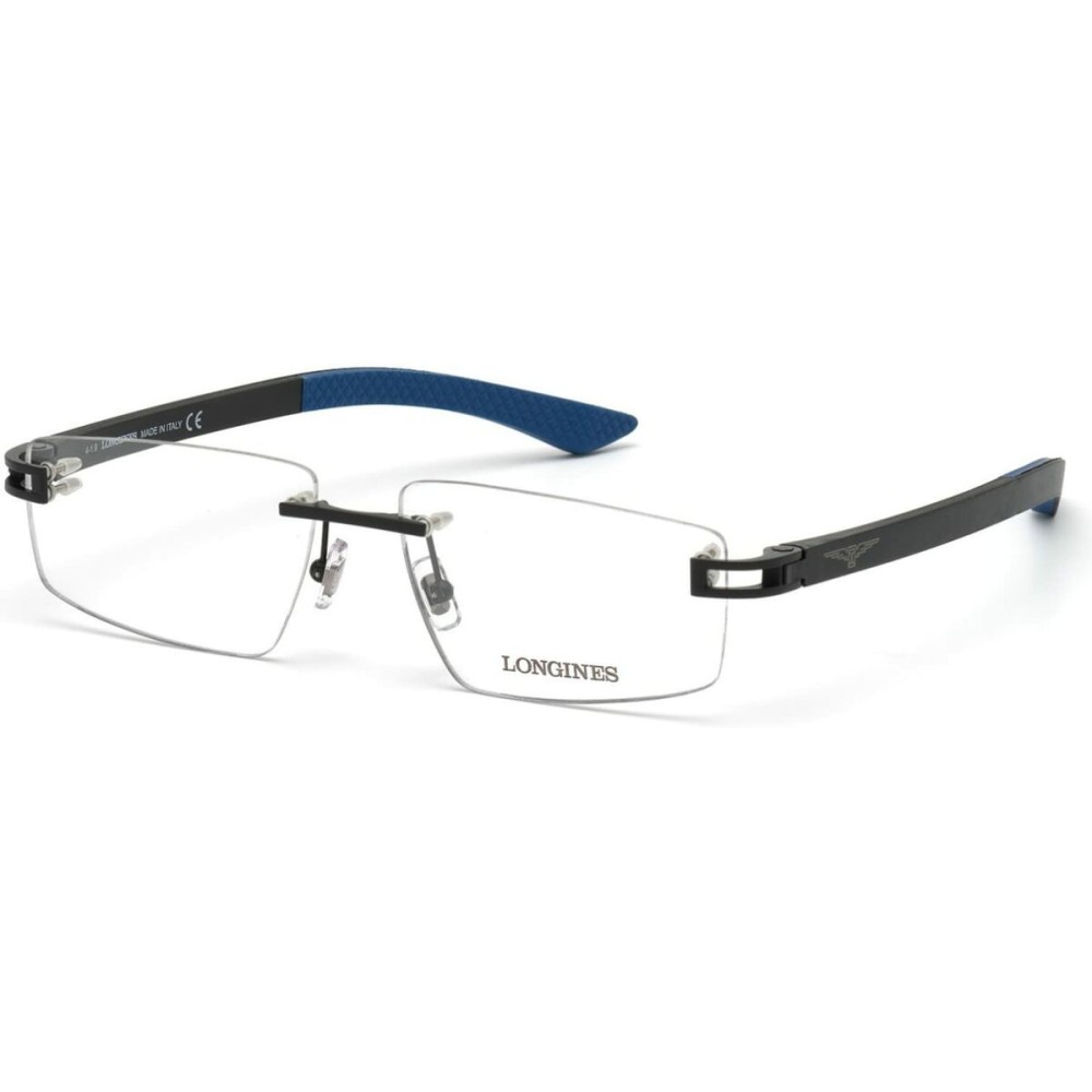 Men' Spectacle frame Longines LG5007-H-56002 Black ø 56 mm