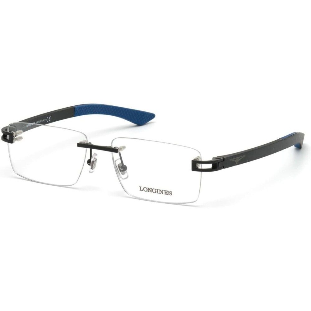 Men' Spectacle frame Longines LG5006-H-55002 Black Ø 55 mm