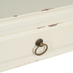 Console White Fir wood MDF Wood 100 x 45 x 76 cm