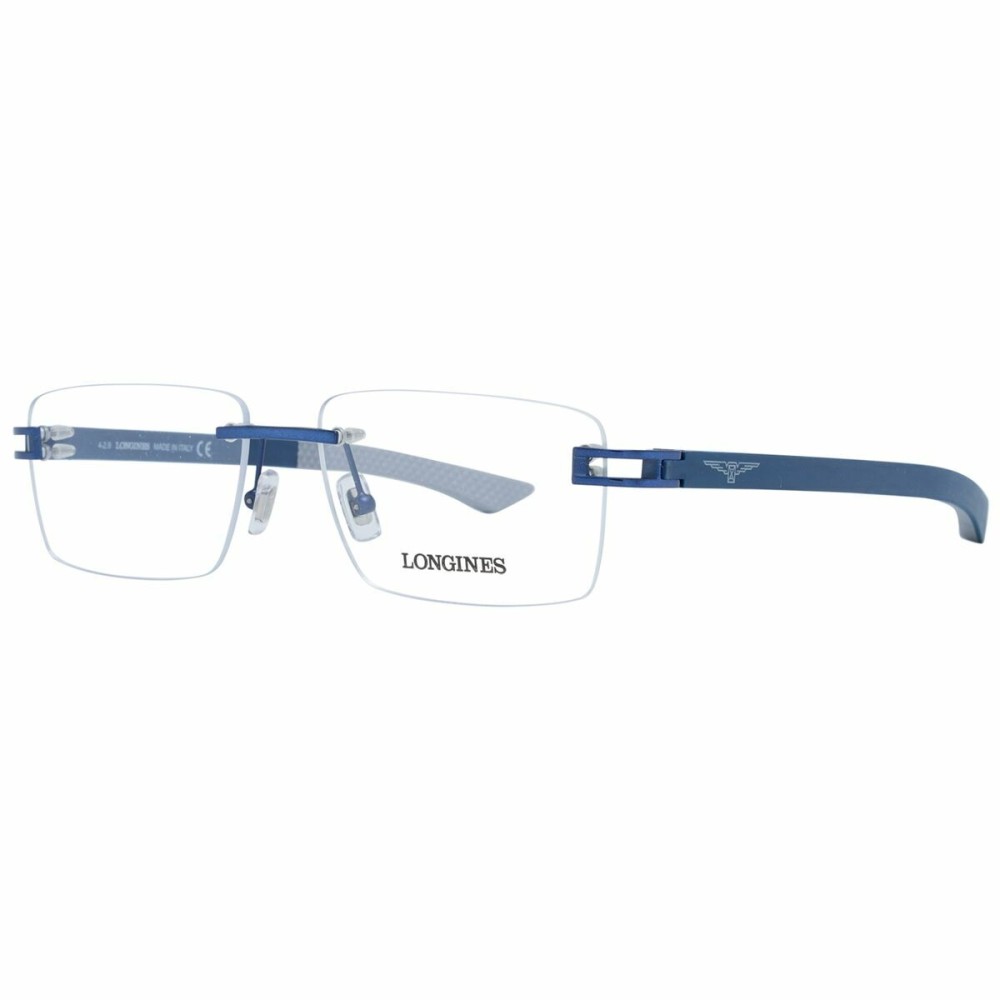 Men' Spectacle frame Longines LG5006-H-55090 Blue Ø 55 mm