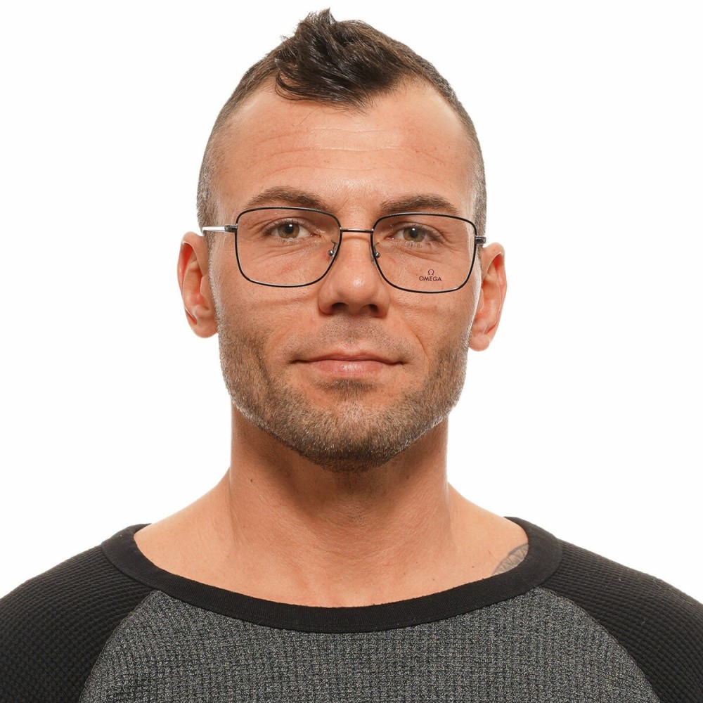 Men' Spectacle frame Omega OM5035-D-57008 Grey ø 57 mm