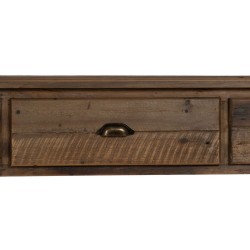 Console Brown Fir wood MDF Wood 184,5 x 50 x 86,8 cm