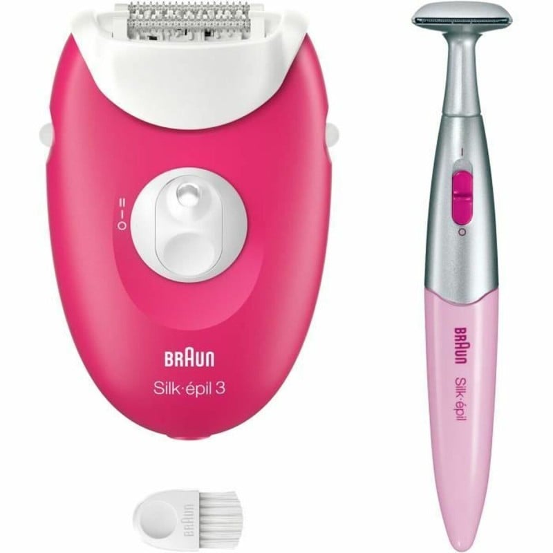 Épilateur électrique Braun 3-202 Fuchsia