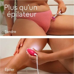 Épilateur électrique Braun 3-202 Fuchsia