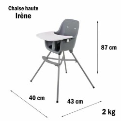 Chaise pour Enfant Nania Irene 728 Gris