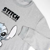 Unisex Sweatshirt without Hood Stitch Grey