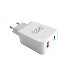 Chargeur mural 3GO ALMUSBCQC3 18 W Blanc